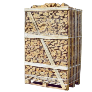 Bois de chauffage bouleau 25 cm – 1,8 stère en palette, séché en chambre et prêt à l’emploi
