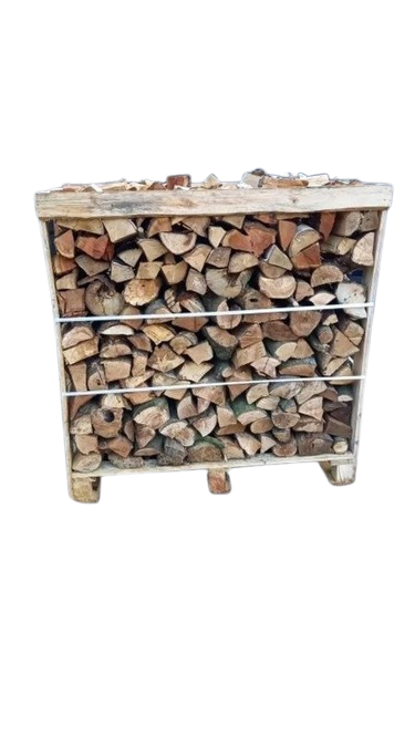 Bois de chauffage mixte 25 cm – 1,2 RM (4 mini-palettes)