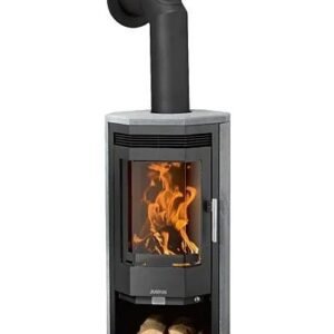 Kaminofen Justus Usedom 5 D – 5,5 kW, Dauerbrandofen mit Automatik & Prismascheibe