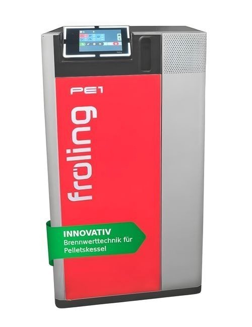 Fröling PE1 Pellet 15 kW – chaudière à granulés compacte avec écran tactile 7 – Image 3